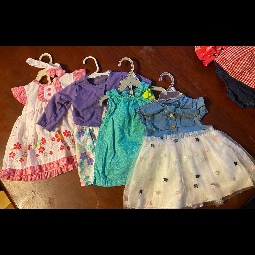 3-6 month baby girl spring and summer clothing 2